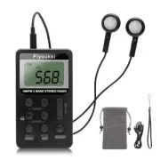 Pocket Small Radio by , Personal Mini AM FM Portable Digital Tuning Transisto...