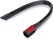 [JEDELEOS] Flexible Crevice Tool for Dyson V7 V8 V10 V11 V15 Gen 5 Vacuum Cleaner, 22.8 Inch Attachment for Dryer Vent, Car Detailing, Corners and Gaps Cleaning