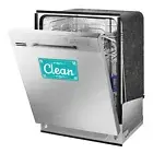 Dirty Clean Dishwasher Sign Reversible Reminder Refrigerator Washing Machine