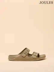 Joules Sunseeker Brown EVA Sliders (E00861) | $46