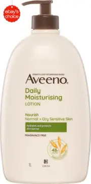 Daily Moisturising Body Lotion NonGreasy Fragrance Free 48Hr Hydration Sensitive