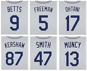Tmo2 Dodgers Posters for Walls, Dodgers Memorabilia, MLB Art, Dodgers Pictures, Dodgers Poster, Dodgers Painting, Dodgers Sign, Dodgers Wall Art, LA Dodgers Poster - Set of 6 Unframed (8x10”)