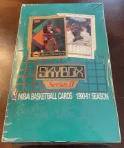 1990 SkyBox Wax Hobby Box-36 Packs-15 Cards Each-Skybox Series 2 Basketball