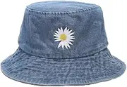 [Quanhaigou] Reversible Printed Bucket Sun Hat, Packable Double-Side-Wear Fisherman Outdoor Cap Summer Beach Hats Many Patterns