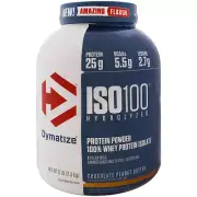 Dymatize, ISO100® Hydrolyzed, 100% Whey Protein Isolate, Chocolate Peanut Butter