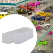 50x 1/64 Protector Clear PVC Cases 1/64 Car Toy Display Showcase for Statue