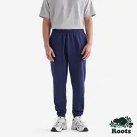在飛比找momo購物網優惠-【Roots】Roots 男裝- WARM UP棉褲(藍色)