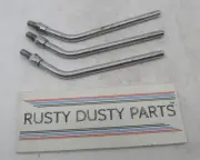 Lot of 3 Harley Davidson Universal Motorcycle 8" Chrome Mirror Stems