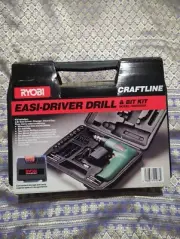Vintage Ryobi Easi-Driver Drill&Bit Kit