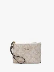Spade Flower Spade Flower Small Card Holder Wristlet