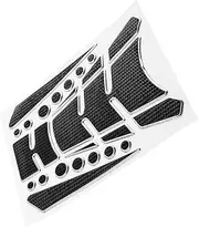JECOMPRIS Motorcycle Tank Pad Sticker Anti-Scratch Gas Cap Decal for Unique to Install Motorcycle Accessories Look Decorative Gas Tank Protector