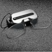 Reading Glasses All-in-one Keychain Clip Nose Reading Glasses, Mini Reading Glasses Legless Portable Reading Glasses For Elderly 1.5