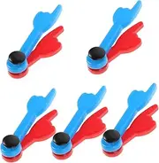 TOBBOMEY 5pcs Educational Clock Pointers for Boy Girl Safe and Engaging Toy for Home and School Developmental Motor Skills and Interactive Learning Tool