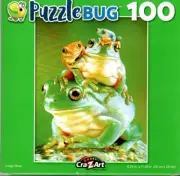 Froggy Pileup - 100 Piece Jigsaw Puzzle