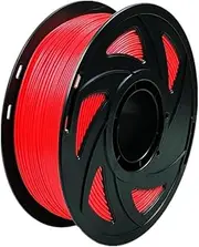 TAVICE 3D Printer Filament Silk PRO 1.75mm, 1KG Spool (2.2lbs), +/- 0.02mm Dimensional Accuracy, Compatible with Most FDM Printers Silk (Red)