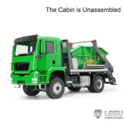 LESU1/14 RC Hydraulic Swing Arm Garbage Truck 4WD 3Speed Gerabox Skip Loader TGS
