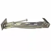 6" Inch K Style Aluminum Gutter Hanger w/ Clip - Screw Attached - 8 Pack