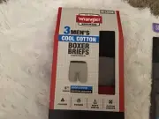 WRANGLER FIVE STAR SOFT FLEX MODAL BOXERS BRIEFS 3 PACK Sz 3XL New
