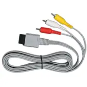 New Audio Video AV Composite 3 RCA Cable Cord for Nintendo Wii Console 6ft US