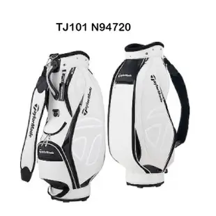 【TaylorMade】TJ101 CartBag 高質感皮革高爾夫球桿袋 與日本同步販售(Taylormade 日系高質感高爾夫球袋)