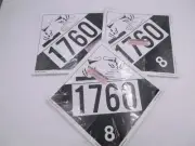 3 Packs Labelmaster Corrosive Hazmat Placards ZEZ41760 25 Per Pack