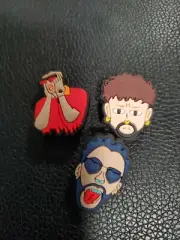 3X BAD BUNNY CHARMS FOR CROCS NEW