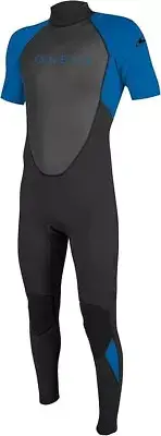 O'NEILL Youth 2mm REACTOR 2 BZ SS Wetsuit - BLK/OCEAN - Size 12 - NWT