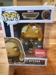 Funko POP! Marvel GOG Vol. 3 Ayesha #1215 MCC Exclusive includes Pop Protector
