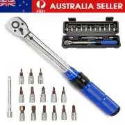 Adjustable Torque Wrench Sturdy Drive Click Torque Screwdriver Wrench Set