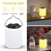 USB Rechargeable LED Portable Camping Torch Lantern Night Light Tent Lamp