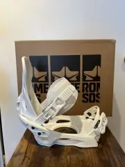 Rome 2024 Women’s White Shift Small Snowboard Binding
