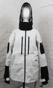 Volcom V.CO WFO Snowboard Jacket, Men's Medium, White Camo New
