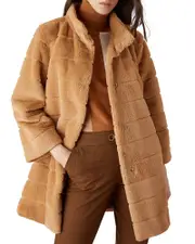 Marella Vitalba Faux Fur Coat
