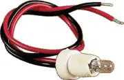 Drag Specialties Replacement Rubber Socket/Bulb for Mini Speedos and Tachs -
