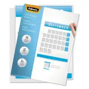 Fellowes Self-Laminating Sheets, 3mil, 12 x 9 1/4, 50/Box