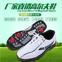 在飛比找樂天市場購物網優惠-高爾夫鞋 高爾夫球鞋 男款 舒適透氣固定釘