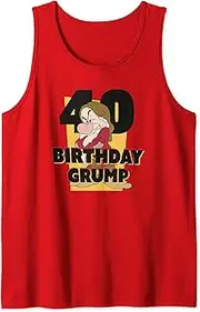 [Disney] Snow White Grumpy Fortieth Birthday Grump Tank Top
