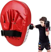 Boxing Padding Gloves - Kick Boxing Pad Curved Punched Armour Gloves - Gear Gear Target Pad Adjustable Punching Training Hand Block Focus Middle Fabrics for Karate Muay Thai