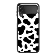 Galaxy Z Flip4 Impact Hinge Case Cow Print