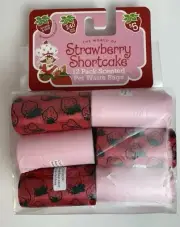NEW! Strawberry Shortcake 12 Pack Scented Pet Waste Dog Poop Bags 240 Bags Total