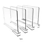 Acrylic Shelf Divider Closet Dividers for Closet