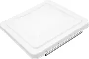 RV Roof Vent Cover, Replacement Vent Lid, Top Vent Cover, Motorhome Roof Vent, Rain Bloking Design, Compatible with Jensen, Ventline Vents, for Camper RV Trailer (White)
