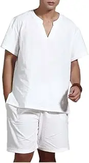 [ZanYing] Men Meditation Buddhist Summer Suits Soft Home Clothes