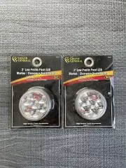 Grand General 2" Low Profile Pearl LED Marker / Clearance light Red #76543