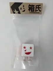 Mr. Box Hako-shi Sofubi Vinyl Figure Toy NEW Rare Keita Kikkawa Japan Man Red