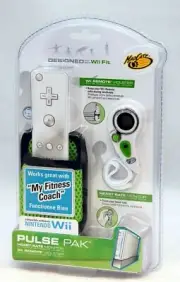 NEW Nintendo Wii Fit PULSE PAK Heart Rate Monitor Remote GREEN my fitness coach