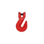 10mm Clevis Grab Hook – Grade 80 (G80) | 3.15T WLL | CE Marked | Red Powder-Coat