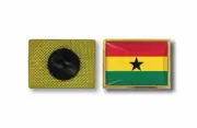 pins pin's flag national badge metal lapel backpack hat button vest ghana