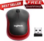 M185 Wireless Optical Mouse + USB Receiver Fit Compact PC Laptop Mouse Logitech