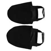 2X(2 Pieces Bowling Shoe Covers Shoe Sliders for Bowling Shoes Dry Men3184